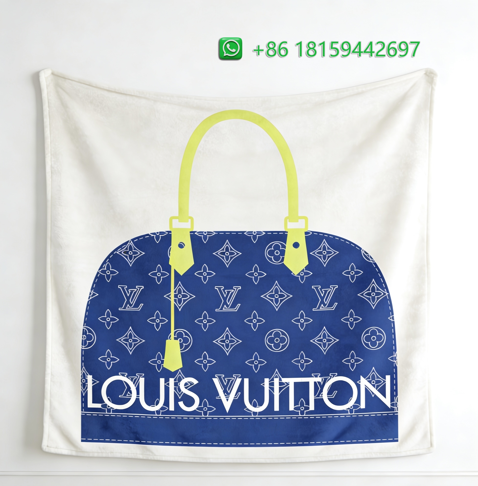 Louis Vuitton Throw Blankets